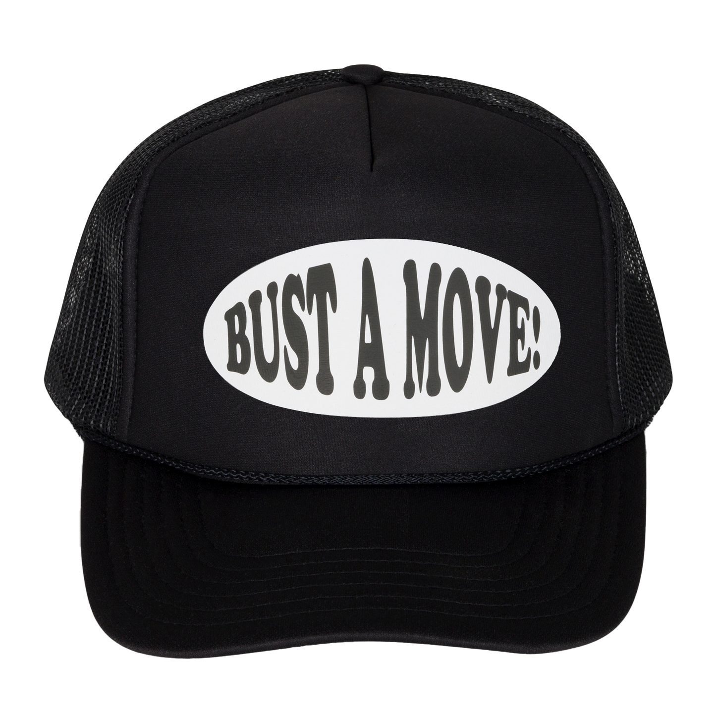 Bust a Move Black Trucker Hat