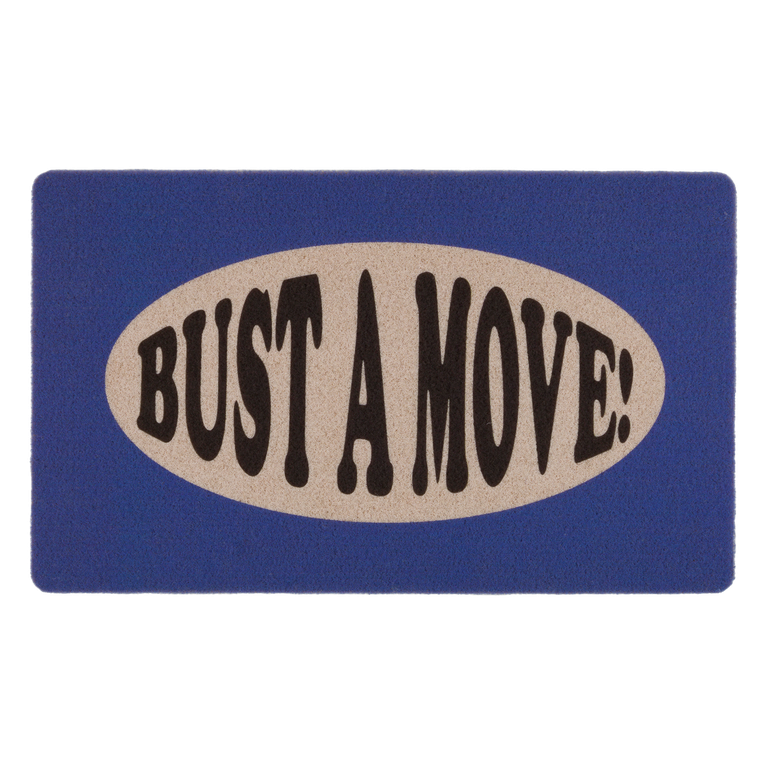 Bust a Move Doormat (Blue) BustAMove