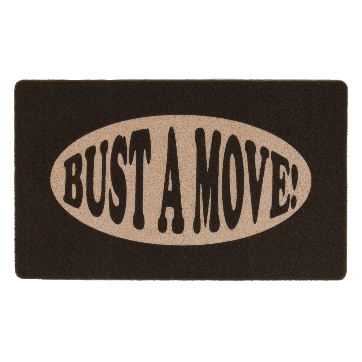 Bust a Move Doormat (Black)