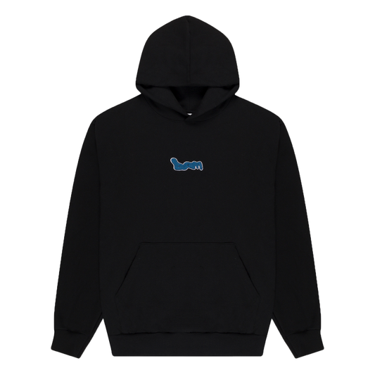 BAM Blue Logo 3D Embroidered Hoodie