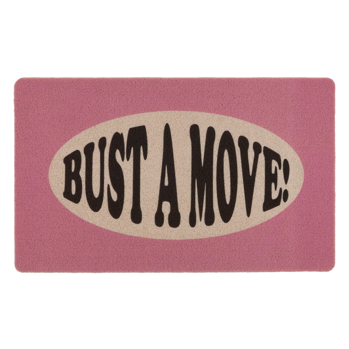 Bust a Move Doormat (Pink) BustAMove